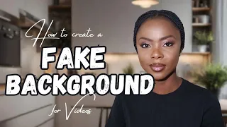 How to create fake Backgrounds for YouTube Videos for free