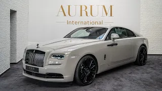 [2021] Rolls-Royce Wraith Black Badge CRYSTAL OVER SELBY GREY + MANSORY | AURUM International [4K]