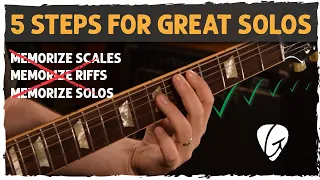 Want To Start IMPROVISING Guitar Solos? Try THIS (and keep it simple!!)