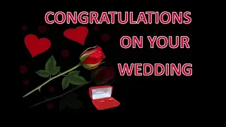 Congratulations On Your Wedding