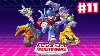 Angry Birds Transformers - Gameplay Walkthrough Part 11 - Energon Soundwave Rescued! (iOS)