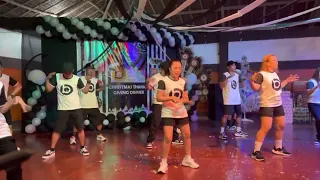 BERI dance troupe Christmas party presentation 2022