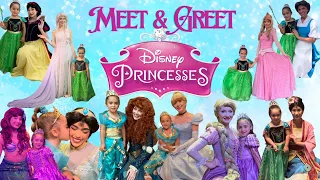 MEETING ALL THE DISNEY PRINCESSES | ZIA CAMILA