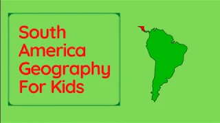 South America Facts for Kids