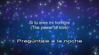 Si tu eres mi hombre (The power of love) Karaoke - Jennifer Rush