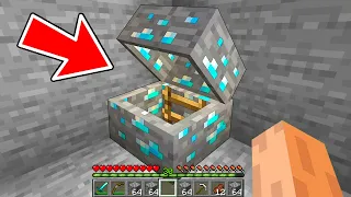 MINECRAFT pero PODEMOS ENTRAR en los MINERALES 😱