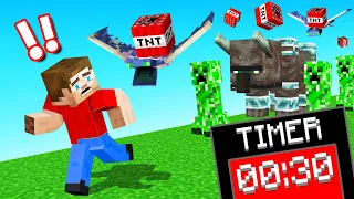 Minecraft But CHAOS Happens EVERY 30 SECONDS!