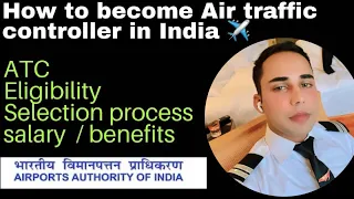 How to become Air Traffic controller ✈️ selection process, salary & training -Harsh