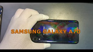 Samsung A70: demontaż i wymiana ekranu / Samsung A70: disassembly and screen replacement.