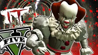 CAÇANDO O NOVO PALHAÇO PENNYWISE NO GTA 5 !! (Caçador de Lendas / Mistério)