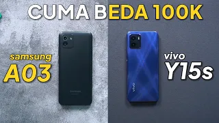 SAMSUNG MAKIN GACOOR..!! samsung A03 vs vivo Y15s mending mana