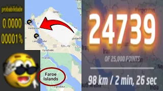 luckiest seed of all time in geoguessr