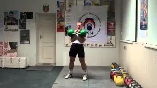 Толчок гирь - техника от Игоря Морозова - RGSI Jerk kettlebells