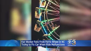 Fair Worker Hurt When He Falls Trying To Fix Ferris Wheel