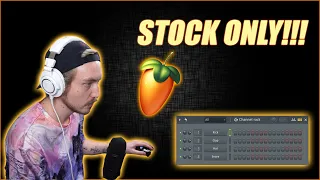 Making Dubstep ENTIRELY Out Of Stock FL Studio Drums