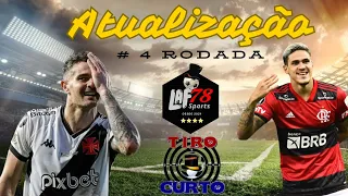 TIMES ATUALIZADO  | RODADA 4 | DICAS CARTOLA FC 2024 | BORRÉ e HULK VÃO JOGAR?!!!