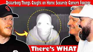 6 Most Disturbing Things Caught on Home Security Camera Footage | OFFICE BLOKES REACT!!