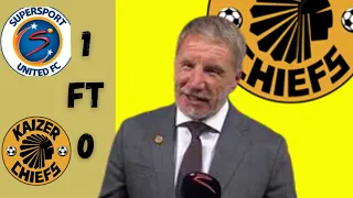 Post match interview with Kaizer Chiefs  coach Stuart Baxter