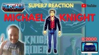 SUPER7 MICHAEL KNIGHT ReAction - K2000 / Knight Rider Action Figure - Review 231