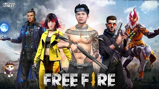 FREE FIRE THE SHORT FILM | FF IN REAL LIFE | HORROR GAME GRANNY - SLENDRINA || MOHAK MEET