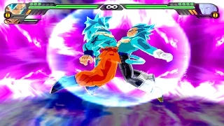 Goku SSJ4 God and Vegeta SSJ4 God Fusion | Vegetto SSJ4 God DBZ Tenkaichi 3 (MOD)