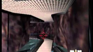 Goldeneye 007 Caverns:  Unlocking RC-P90 x2 Cheat