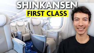 Riding Japan's Most Luxurious Bullet Train (Shinkansen Gran Class)