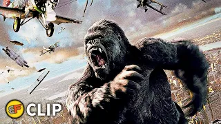 Kong vs Airplanes | King Kong (2005) Movie Clip HD 4K