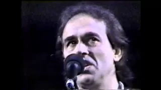 Joan Manuel Serrat   Por fin Serrat su vuelta a Chile 1990