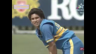 Rothmans cup 1990 4th Match NewZealand v India - Thriller