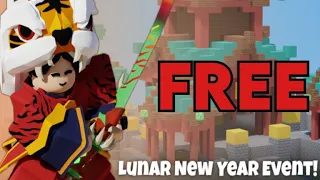 HOW TO GET THE NEW YUZI KIT FOR FREE IN ROBLOX BEDWARS (LUNAR NEW YEAR KIT)