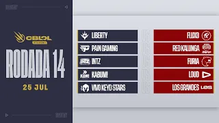 CBLOL Academy 2023: 2ª Etapa - Fase de Pontos | Semana 7 - Rodada 14