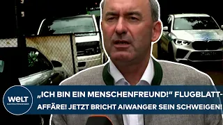 HUBERT AIWANGER: Flugblatt-Affäre! Jetzt bricht Söders Vertreter sein Schweigen!