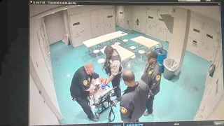 Watch video of Cuyahoga County Jail officer charged in pepper-spraying of inmate strapped to chair