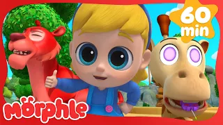 Hypnotised Animals 😵‍💫 | MORPHLE 🔴| Old MacDonalds Farm | MOONBUG KIDS | Animal Cartoons for Kids