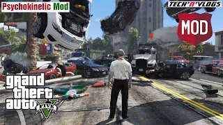 GTA 5 PC Psychokinetic Mod || How To Install Psychokinetic Mod In GTA 5