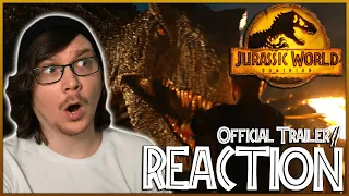 JURASSIC WORLD DOMINION Official Trailer 2 Reaction! Jurassic World 3!