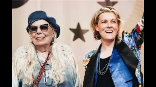 Joni Mitchell, Brandi Carlisle at Newport Folk Festival 2022