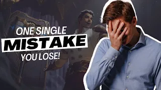When You Make 1 Mistake And Lose The Game..