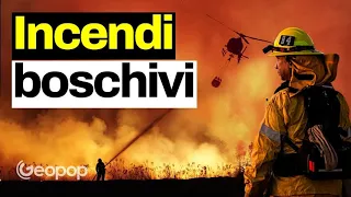 Cosa causa gli incendi e come si spengono