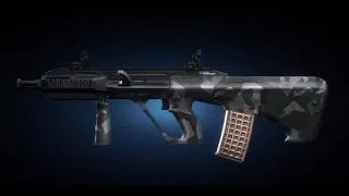 Contract Wars AUG A3 Shooting Test