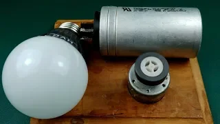 Electric Generator from a Washing Machine Motor DIY   Universal Motor to DC Generator