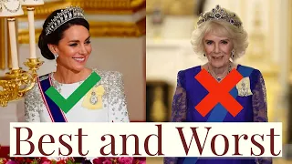 Kate Middleton's Best Tiara Look, Queen Camilla Underwhelms & Queen Letizia Falters | Best & Worst