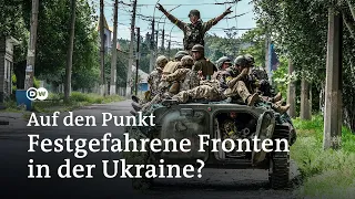 Stellungskrieg in der Ukraine: Wer geht jetzt in die Offensive? | Auf den Punkt