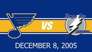 Blues Highlights: Blues at Lightning: December 8, 2005