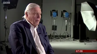 Sir David Attenborough katowice bbc breakfast