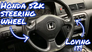 Ap1 Steering Wheel On Honda Prelude | Project Prelude