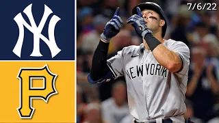New York Yankees @ Pittsburgh Pirates | Game Highlights | 7/6/22