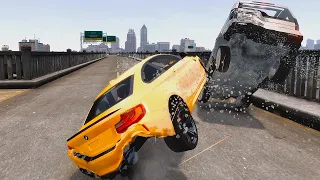 GTA 4 High Speed Crash Testing Real Cars