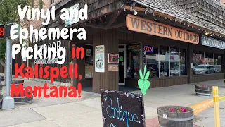 Hundreds of Vinyl Records & Ephemera at this Antique Mall in Kalispell Montana!